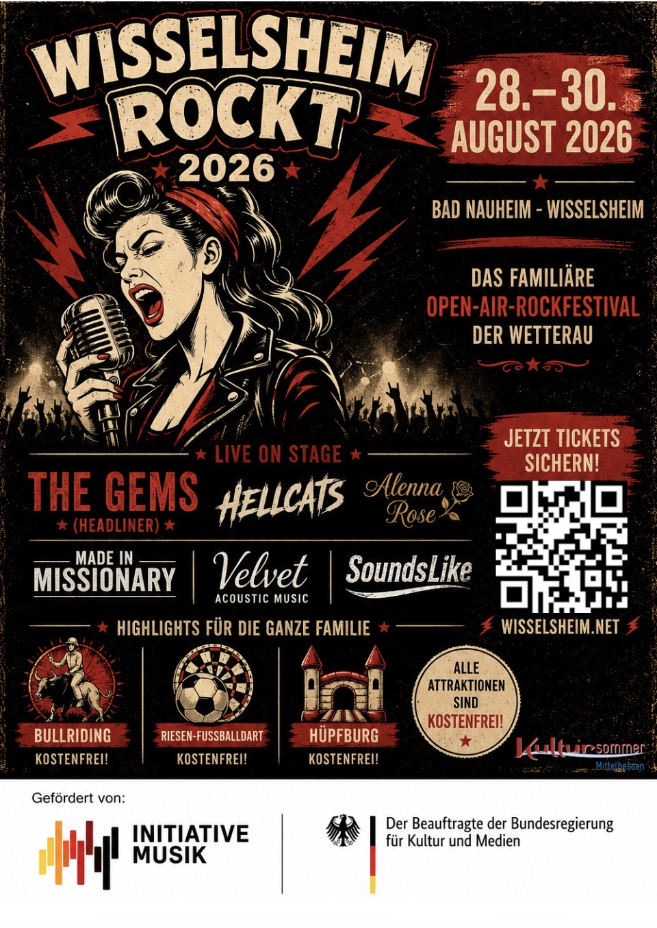 Wisselsheim Rockt
Festival Wetterau Bad Nauheim Wisselsheim